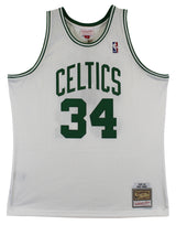 Celtics Paul Pierce "2008 Finals MVP" Signed White M&N HWC Swingman Jersey Fan 2