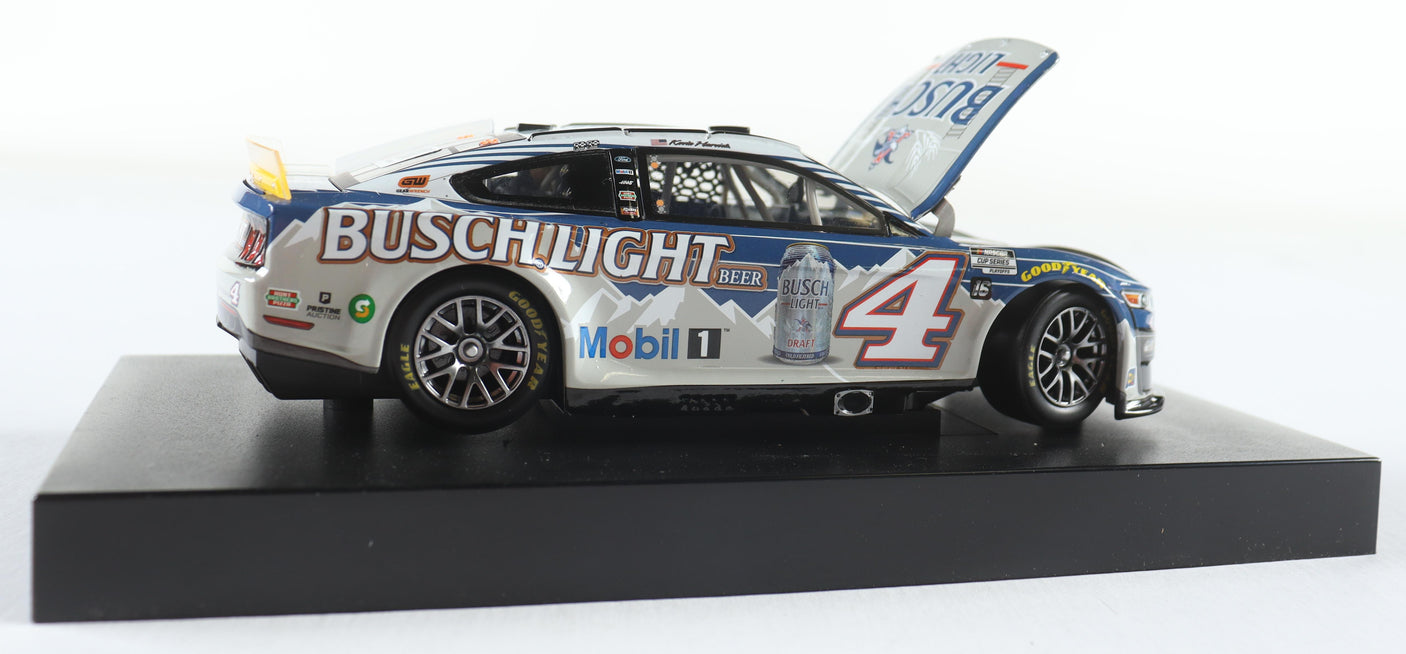 Kevin Harvick Signed 2022 #4 Busch Light Retro I 1:24 Diecast Car (PA)