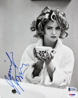 Jennifer Jason Leigh Single White Female Signed Matted Magazine Page Photo BAS