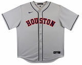 Astros Jose Altuve Authentic Signed Grey Nike Jersey Autographed JSA