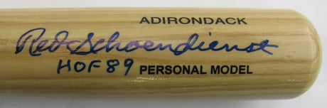 Red Schoendienst Signed Auto Autograph Baseball Bat w/ HOF Inscription JSA AX04916