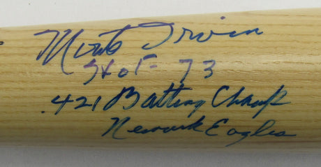 Monte Irvin Signed Auto Autograph Baseball Bat JSA AX04944