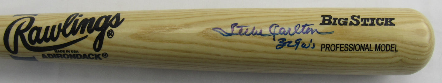 Steve Carlton Signed Auto Autograph Baseball Bat w/ Insc JSA AX04949