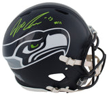 Seahawks Jaxon Smith-Njigba Signed Full Size Speed Proline Helmet w/ Case Fan