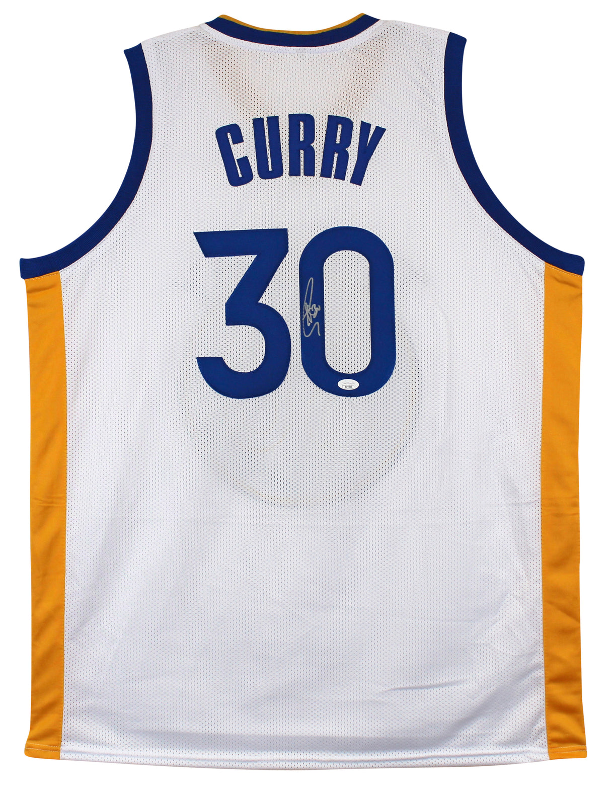 Stephen Curry Authentic Signed White Pro Style Jersey Autographed JSA