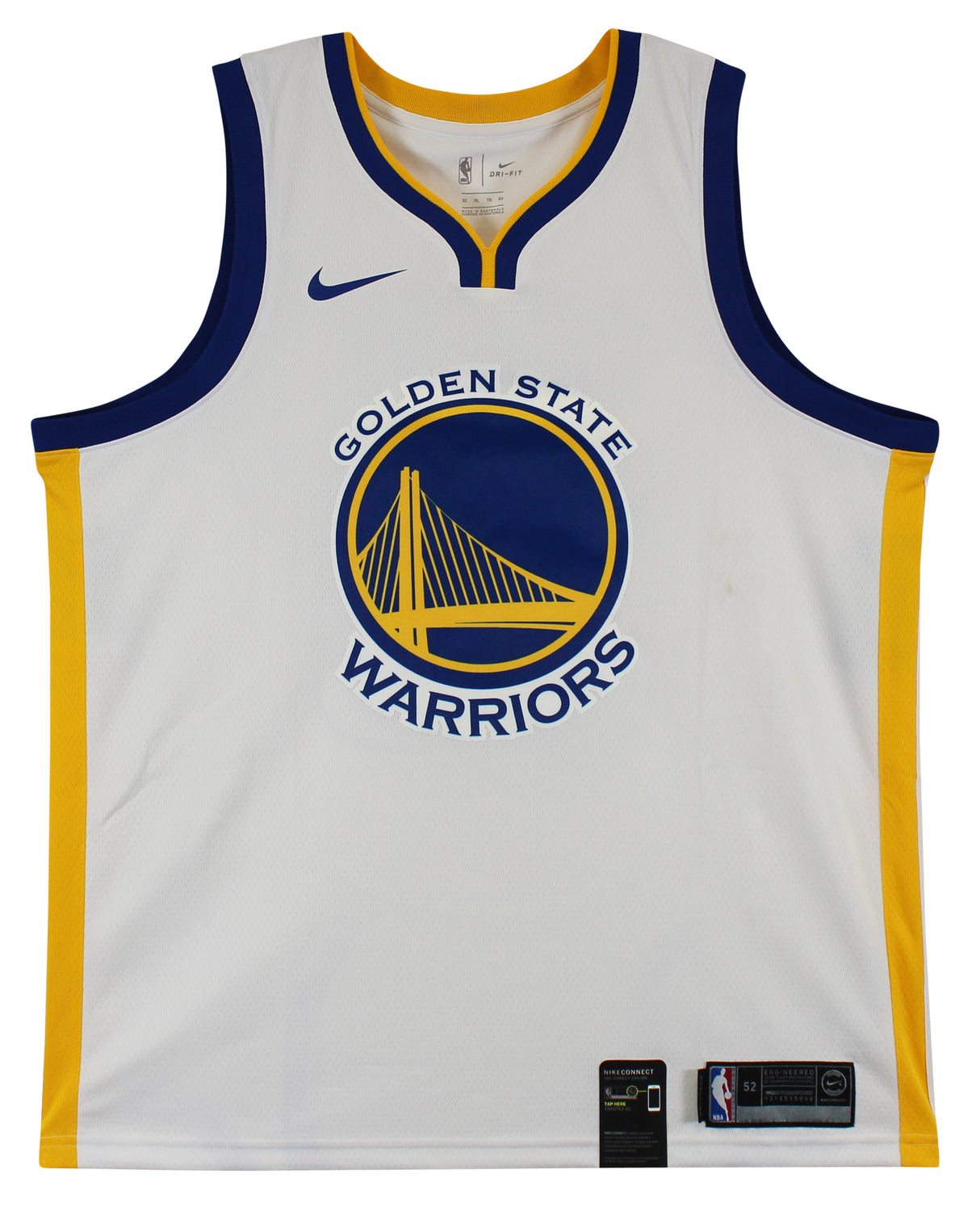 Stephen Curry Authentic Signed White Nike The Bay Swingman Jersey JSA