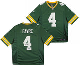 Packers Brett Favre Authentic Signed Green Nike Game Jersey BAS Witnessed