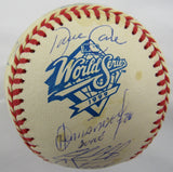 1998 New York Yankees Signed Auto Autograph Rawlings Baseball JSA LOA ZZ08495