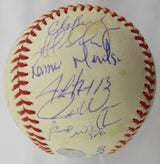 1998 New York Yankees Signed Auto Autograph Rawlings Baseball JSA LOA ZZ08495