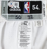 Shaquille O'Neal 2009 ASG Game Used Signed White Adidas Shorts Photo Matched BAS