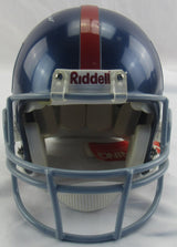 Tiki Barber Signed Full Size Riddell Giants Helmet Proline