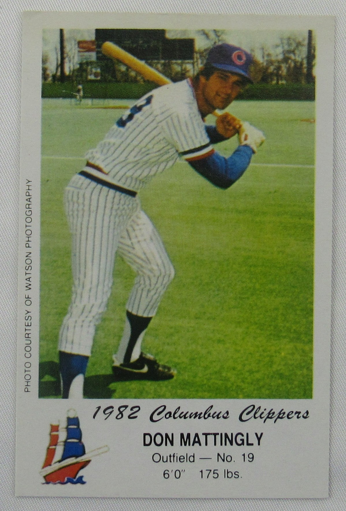 1982 Columbus Clippers Police Set AAA YANKEES DON MATTINGLY - Lot of 4