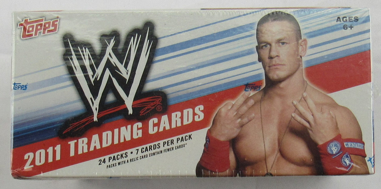 Topps WWE 2011 Trading Cards Sealed Box