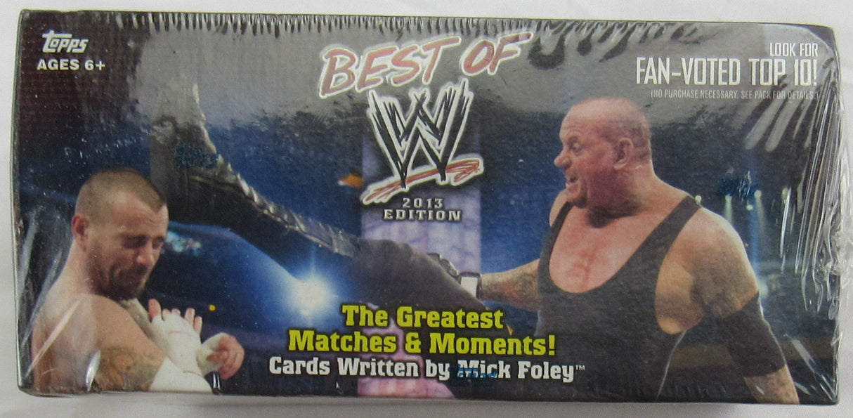 Topps Best Of WWE 2013 Edition Trading Cards Sealed Box