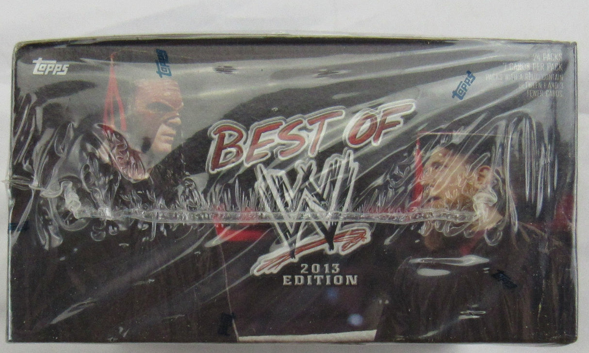 Topps Best Of WWE 2013 Edition Trading Cards Sealed Box