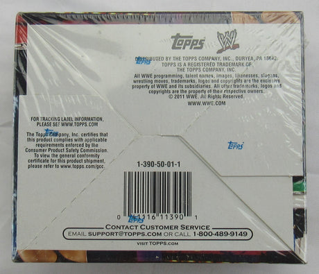 TOPPS 2011 WWE CHAMPIONS FACTORY SEALED BOX Randy Orton Mysterio Edge