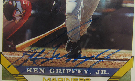 1993 Topps Ken Griffey Jr Signed Auto Autograph Encapsulated Baseball Card PSA/DNA