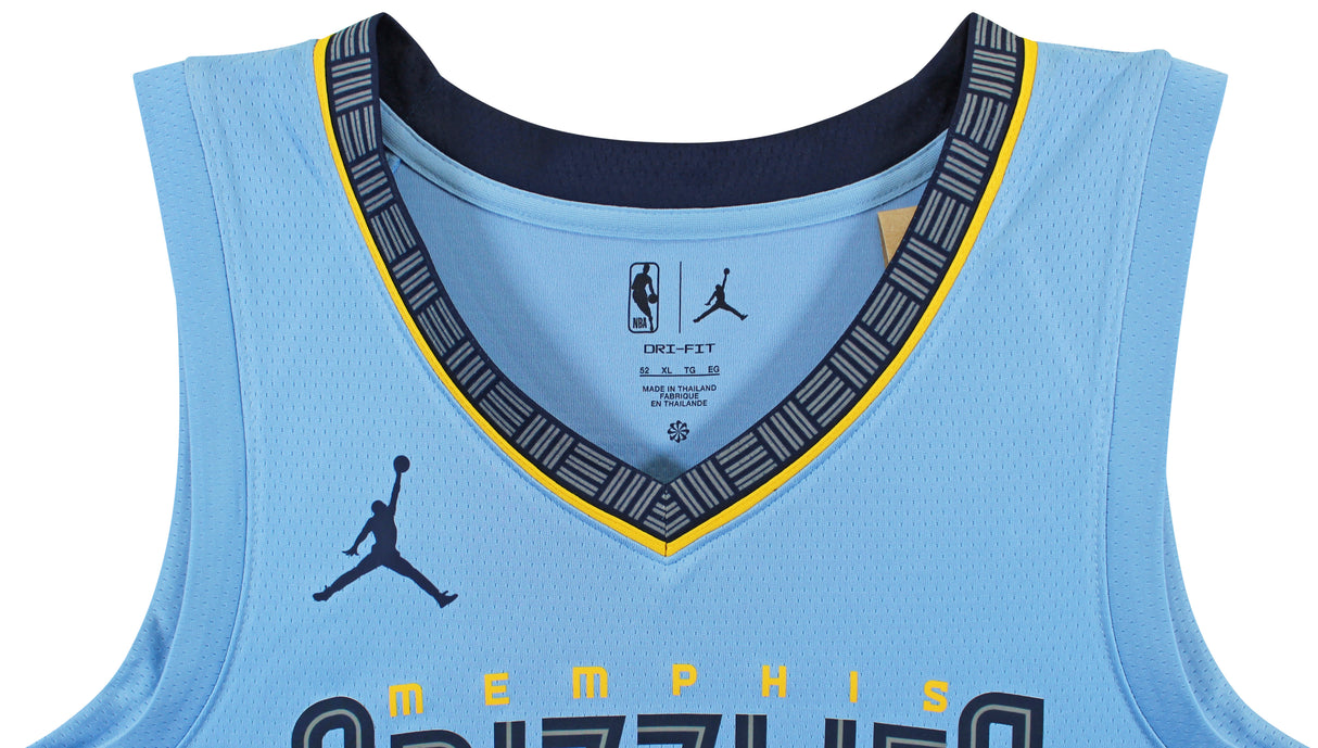 Grizzlies Ja Morant Authentic Signed Light Blue Nike Swingman Jersey BAS