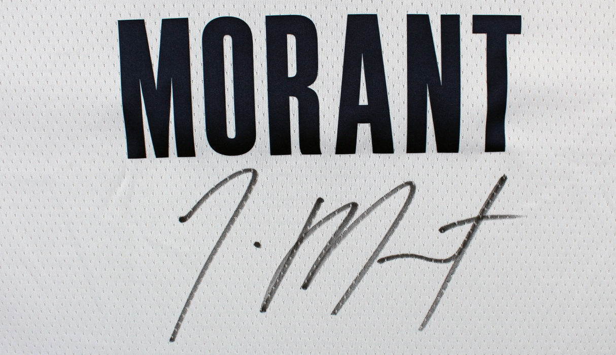 Grizzlies Ja Morant Authentic Signed White Nike Swingman Jersey BAS