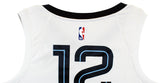 Grizzlies Ja Morant Authentic Signed White Nike Swingman Jersey BAS