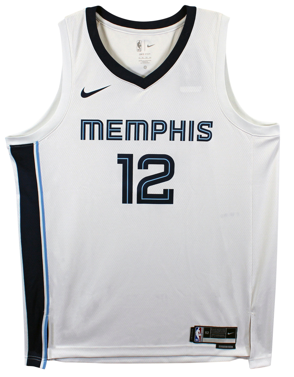 Grizzlies Ja Morant Authentic Signed White Nike Swingman Jersey BAS