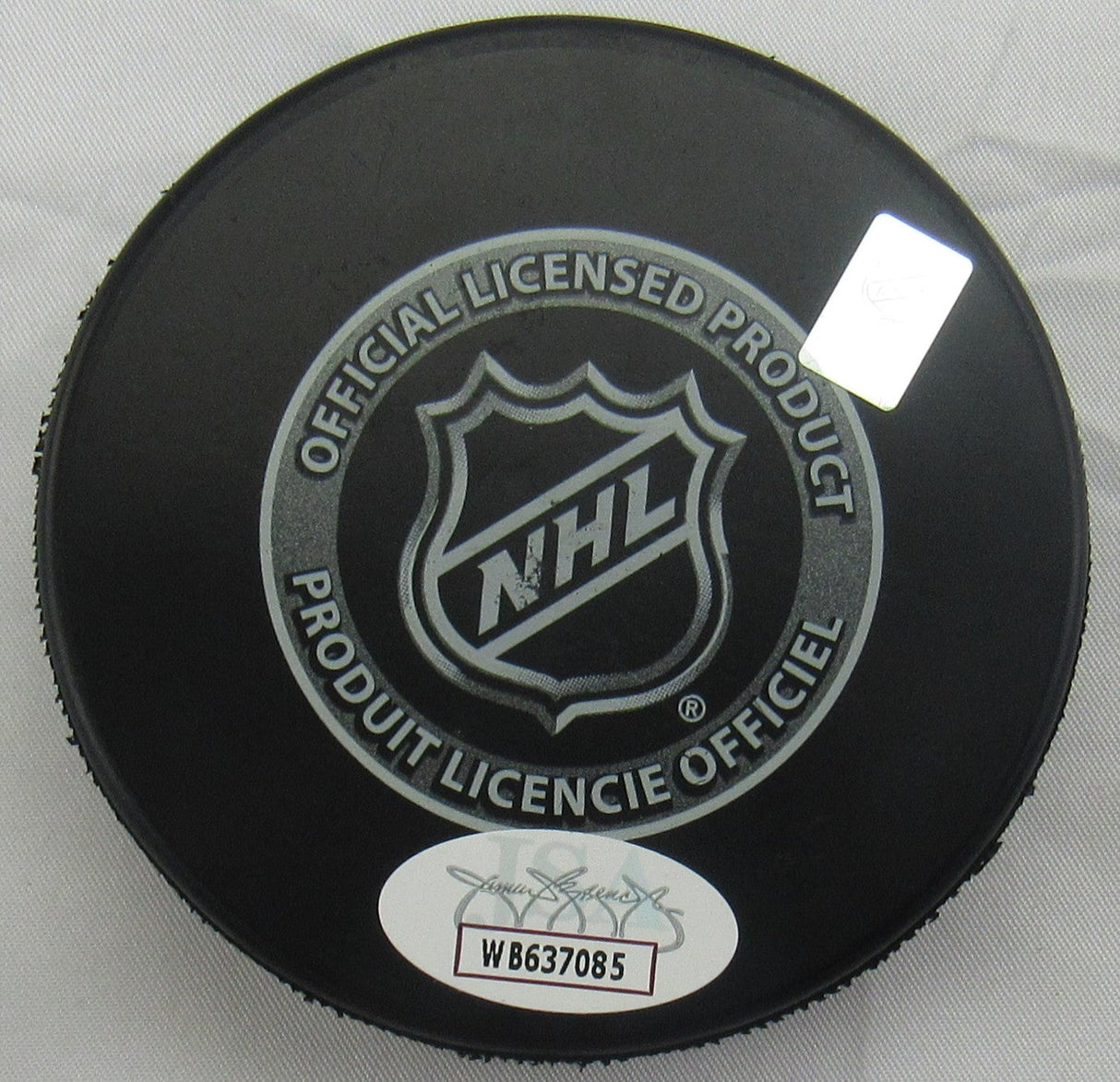 Pierre Turgeon Signed Auto Autograph Islanders Logo Hockey Puck w/ Insc JSA Witnessed II