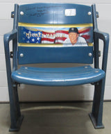 Phil Rizzuto Signed Auto Autograph Mickey Mantle Yankees Stadium Seat