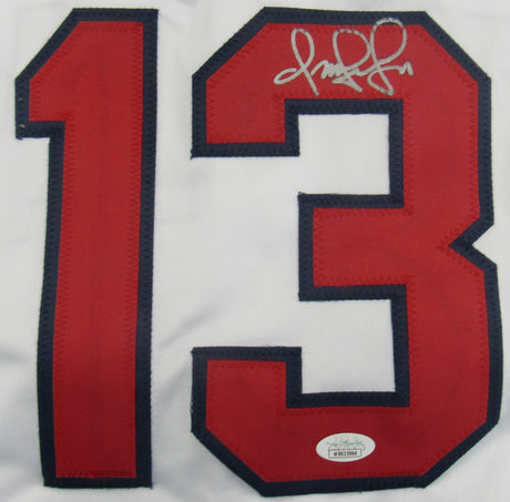 Omar Vizquel Signed Auto Autograph Replica Cleveland Jersey JSA Witness