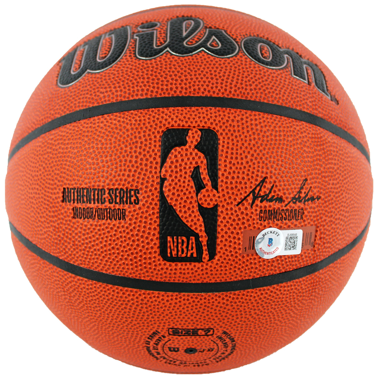 Grizzlies Ja Morant Authentic Signed Wilson Basketball w/ case Autographed BAS