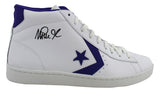 Lakers Magic Johnson Signed Converse PL Pro Leather Size 12 Shoes w/ Box BAS Wit