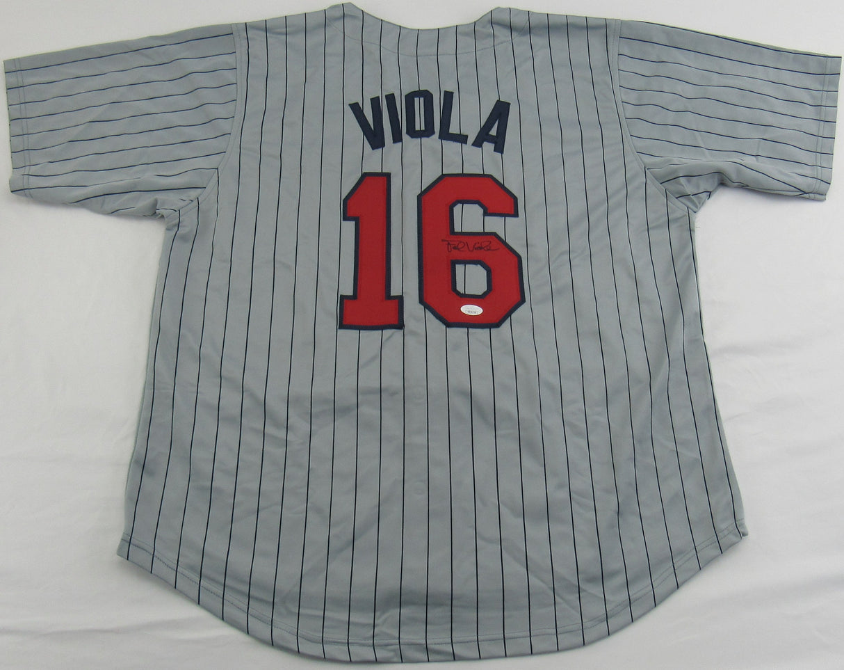 Frank Viola Signed Auto Autograph Replica Twins Jersey JSA Certified