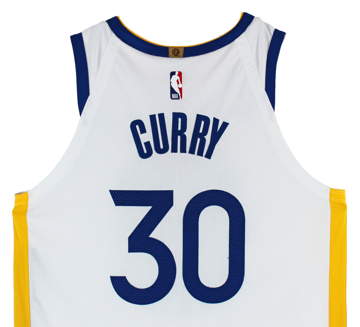 Warriors Stephen Curry Photo Matched 4/17/23 Game Worn White Nike Jersey NBA LOA