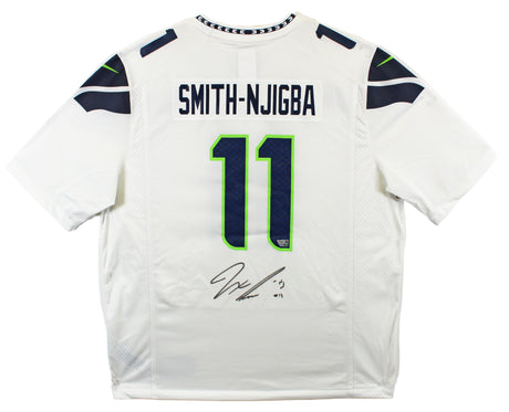 Seahawks Jaxon Smith-Njigba Authentic Signed White Nike Game Jersey Fanatics