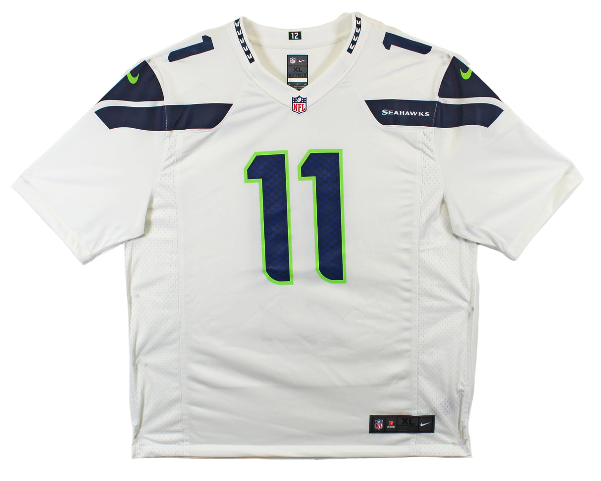 Seahawks Jaxon Smith-Njigba Authentic Signed White Nike Game Jersey Fanatics