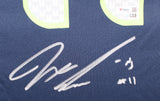 Seahawks Jaxon Smith-Njigba Authentic Signed Navy Blue Nike Game Jersey Fanatics