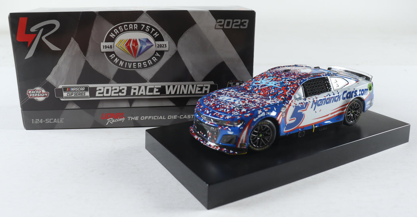 Kyle Larson Signed 2023 All-Star Win 1:24 Raced Diecast | Limited Edition