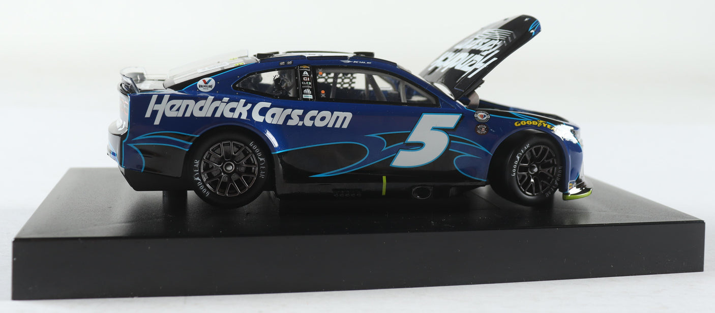 Kyle Larson Signed 2023 HendrickCars.com Throwback 1:24 Diecast (Ltd 780)