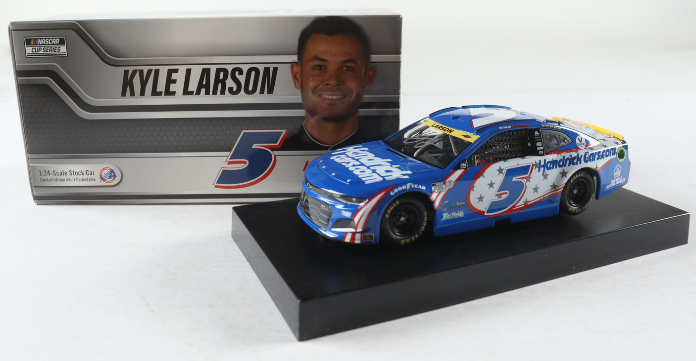 Kyle Larson Autographed 2021 9/11 Tribute Diecast | 1:24 Scale (Limited Edition)