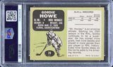 Red Wings Gordie Howe 1970 Topps #29 Card Graded VG-3 PSA Slabbed