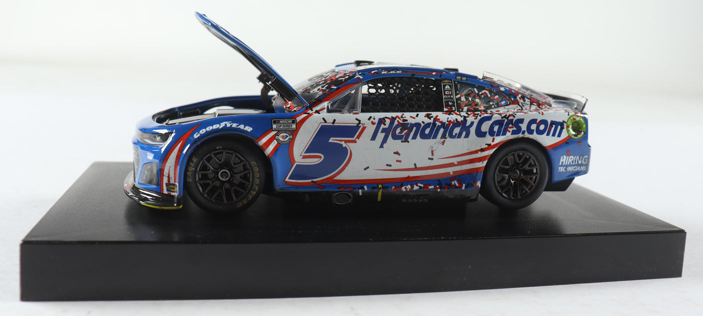 Kyle Larson Signed 2023 Martinsville Win 1:24 Raced Diecast | Limited Edition