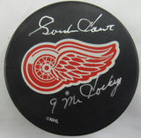 Gordie Howe Signed Auto Autograph Hockey Puck JSA CB21735