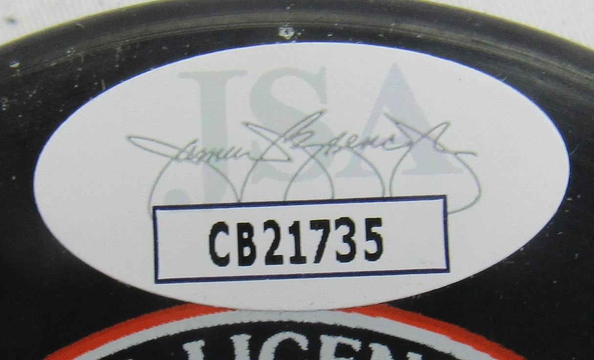 Gordie Howe Signed Auto Autograph Hockey Puck JSA CB21735