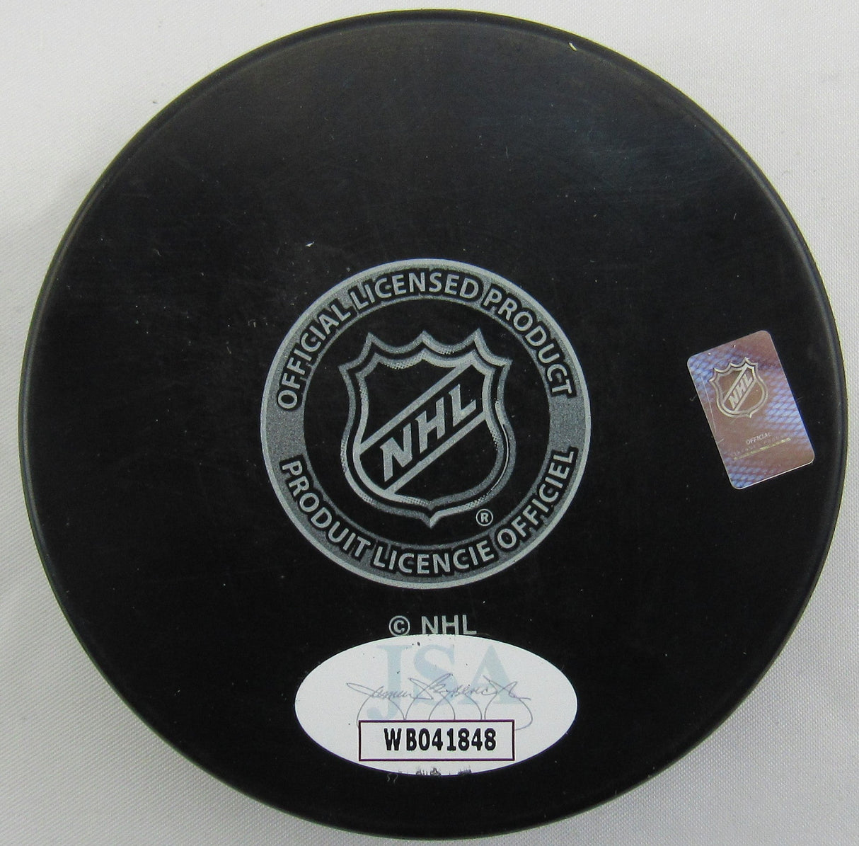 Denis Potvin Signed Auto Autograph Islanders Logo Hockey Puck JSA Witness COA