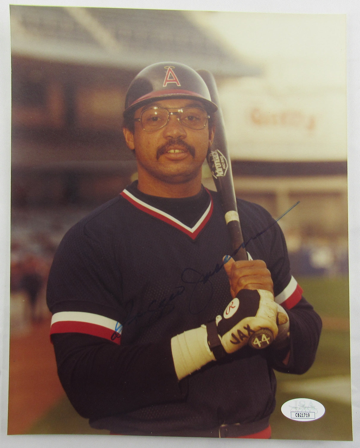 Reggie Jackson Signed Auto Autograph 8x10 Photo JSA CB21719