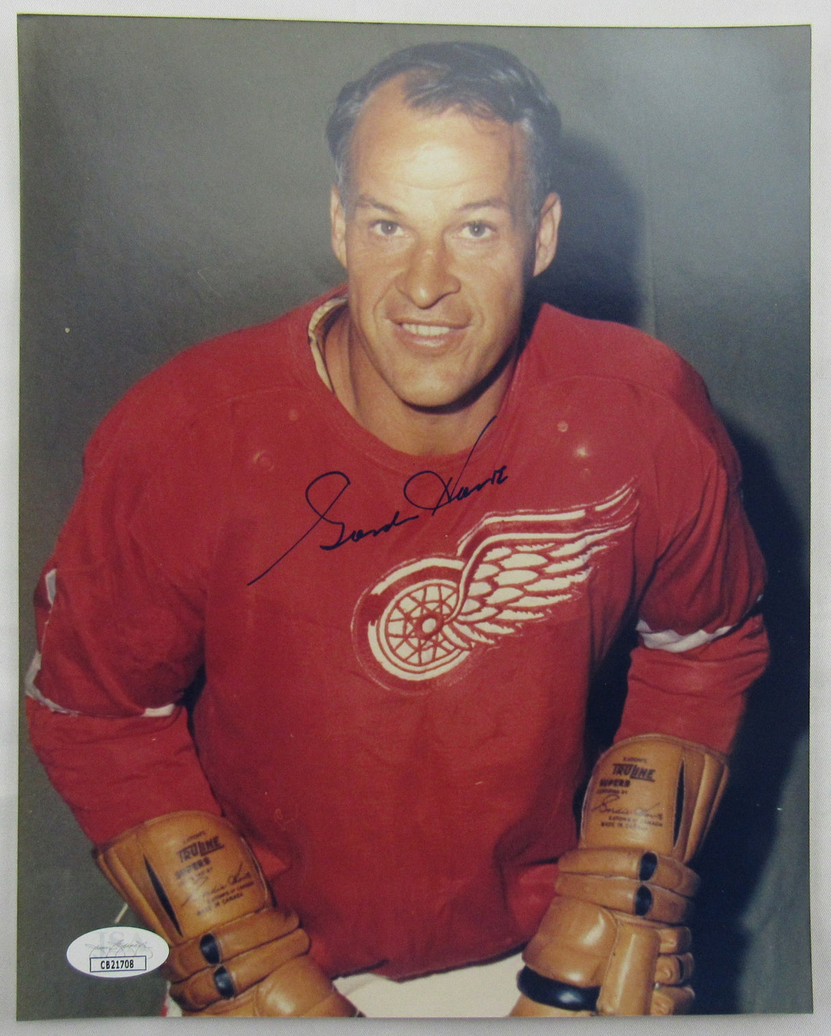 Gordie Howe Signed Auto Autograph 8x10 Photo JSA CB21708