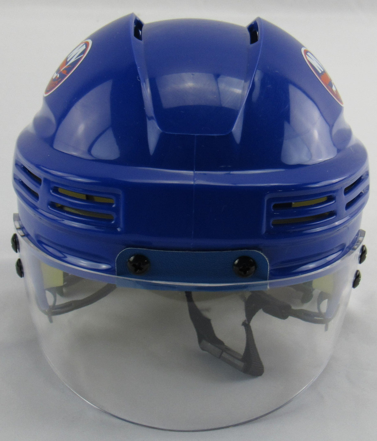 Denis Potvin Signed Auto Autograph Islanders Blue Mini Helmet JSA Witness COA