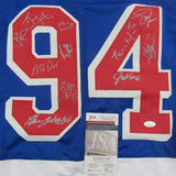 1994 Stanley Cup Reunion Jersey Alexei Kovalev + Many More Signed Auto Autograph Jersey JSA WB101265