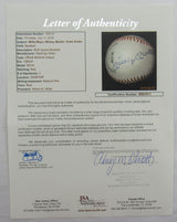 Mickey Mantle Willie Mays Duke Snider Signed Auto Autograph Rawlings Baseball JSA BB03911