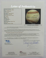 Hank Aaron Signed Auto Autograph Rawlings Baseball JSA BB03906