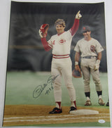 Pete Rose Signed Auto 16x20 Photo JSA EE08678